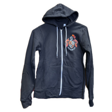 Load image into Gallery viewer, Zip Up Crest Hoodie