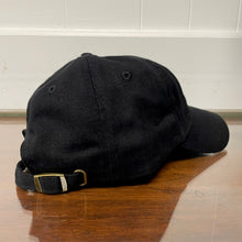 Load image into Gallery viewer, Embroidered Cotton Twill Hat (Black)