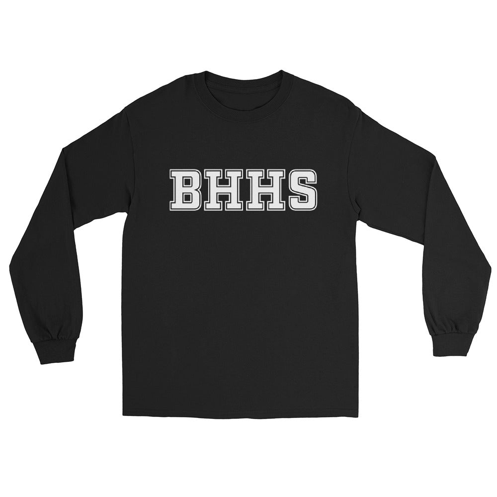 Long Sleeve T-Shirt Unisex BHHS Logo (Black)